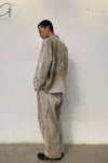 Aviva Jifei Xue staining short kimono jacket SS23-KJS-FS